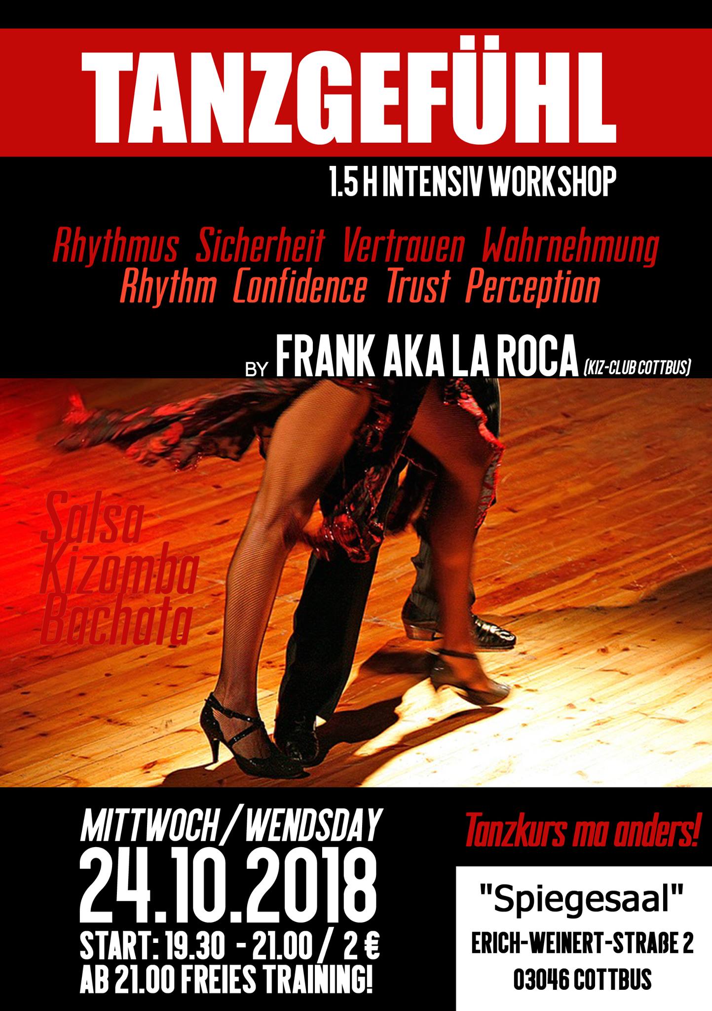 2018-10-24 Tanzgefühl Intensiv-Workshop Frank La Roca Cottbus